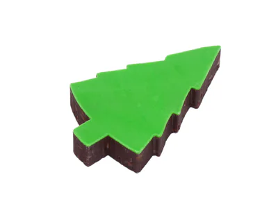 Belgická pralinka Christmas tree Dark Almond crunch