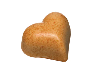 Belgická pralinka Coeur Marbré White Chocolate Heart