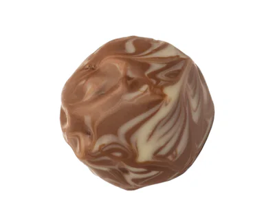 Belgická pralinka Caramel Milk Round Truffle