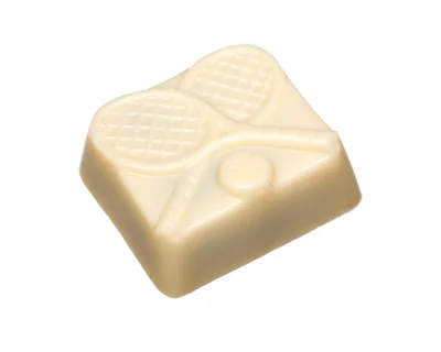 Belgická pralinka Tennis White Chocolate